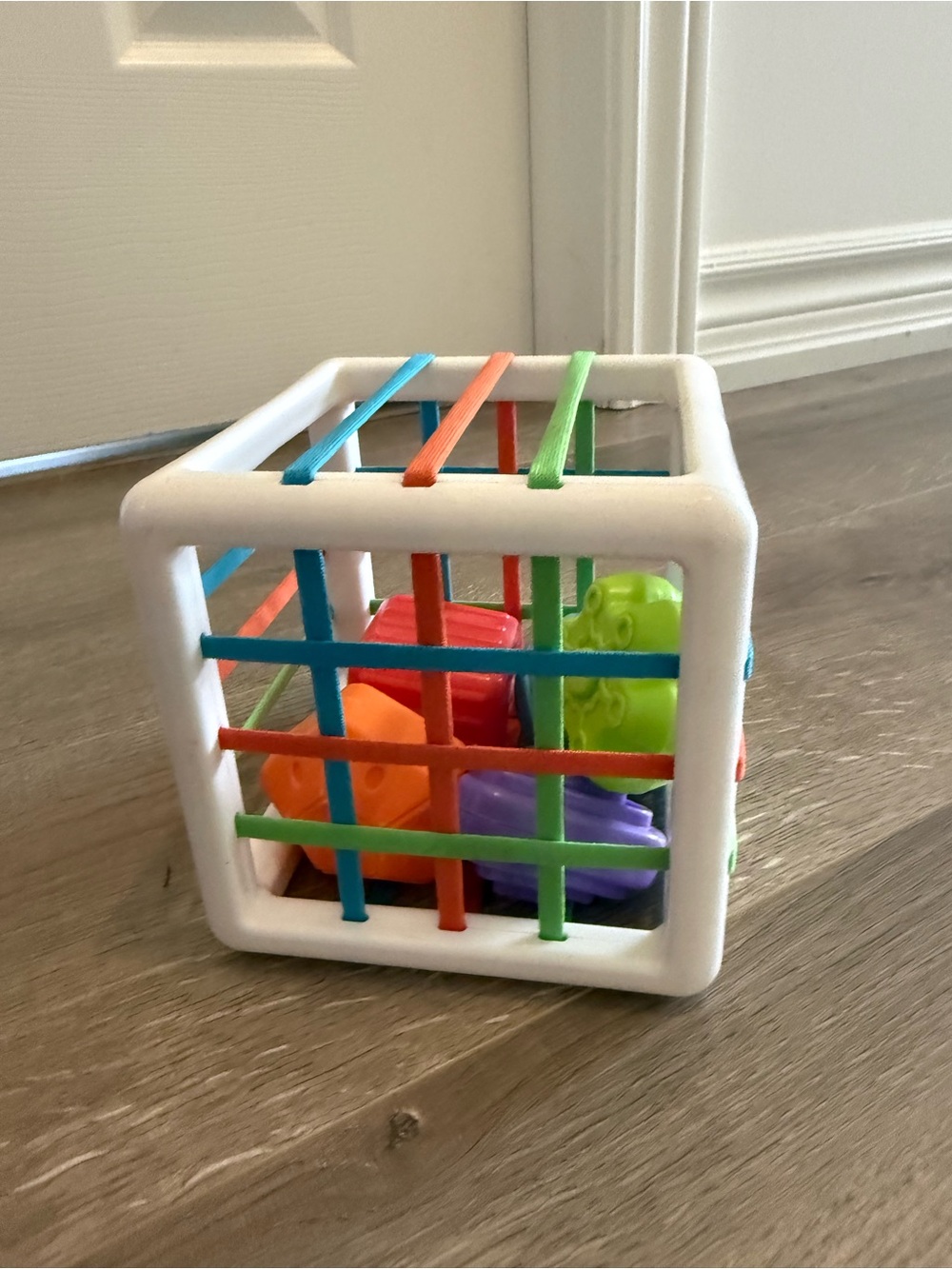 Fat Brain Toys InnyBin Sensory Shape Sorting Cube